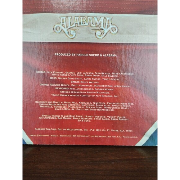 ALABAMA - MOUNTAIN MUSIC - RCA RECORDS LP 33 Album - Picture 4 of 10